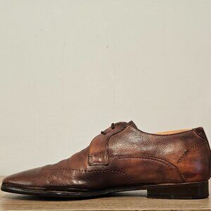 US men's size 7.5 Cole Haan buffalo leather derby